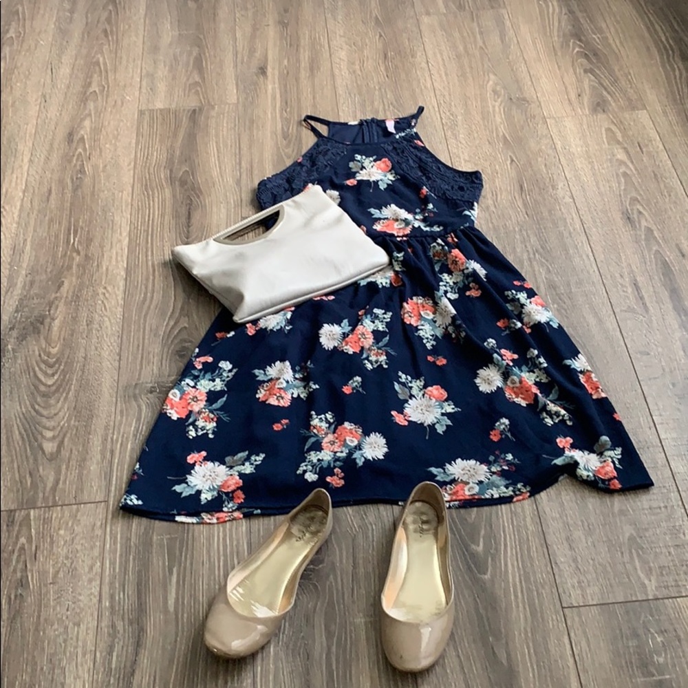 Blue chips ration dress